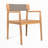 Outdoor Acacia Wood Dining Chair-2054609841
