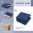 Outdoor Chair Seat Cushions ，Water-Resistant Patio Chair Cushions With Handle And Non-Slip Bottom-392084182-392084189