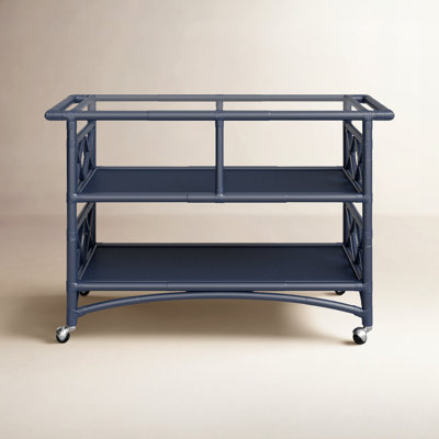 Abbott Wicker / Rattan Bar Cart