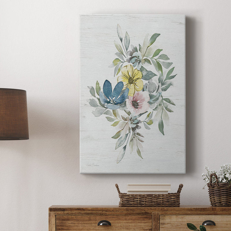Spring Meadow Arrangement II - galerie sur mesure Cavas, H 18 po x l 12 po