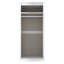 Aquamarine 2 Door Manufactured Wood Wardrobe-23704658