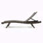 Chaise longue d'extérieur en osier Dhrithi-713571344