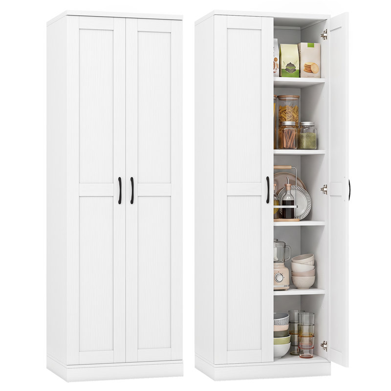 59 cm W Highboard, White