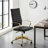 Jive Gold Stainless Steel Highback Office Chair-944345612-1042055043