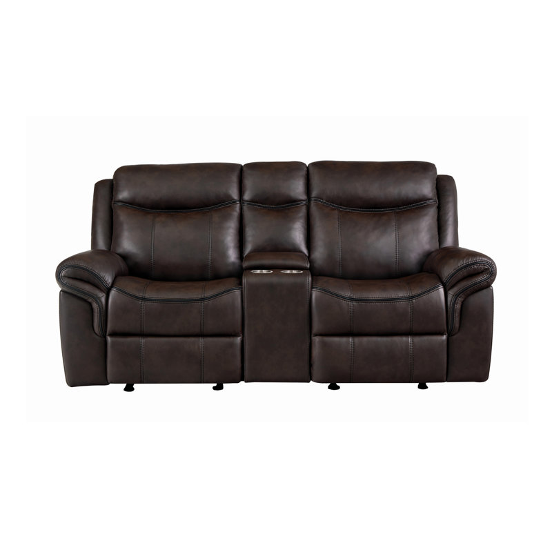 Causeuse de cinéma maison, Similicuir machiato