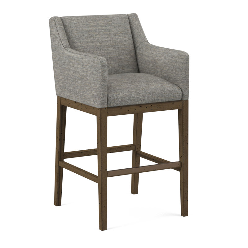 Upholstered Stool, 61630-74, White