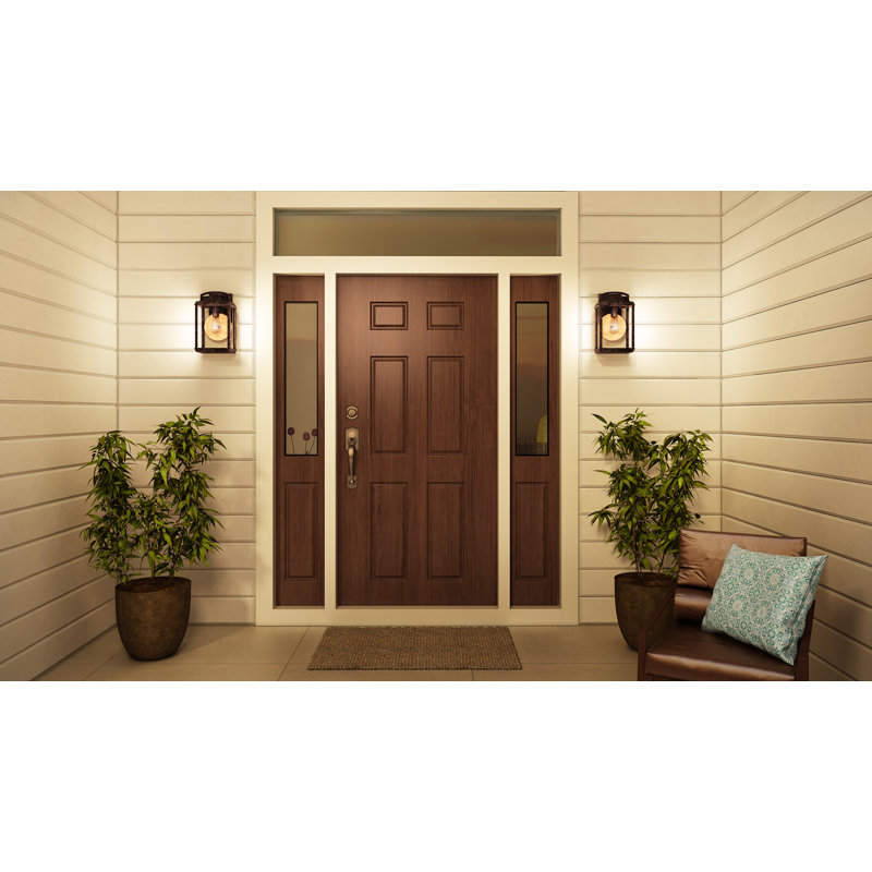 Laelia Bronze Outdoor Wall Lantern, Large