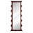 Medieval-Style Wooden Carving Board Frame Irregularly Shaped Full-Length Mirror-117890504