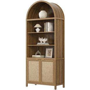 Bibliothèque 84,25 po H Rattan