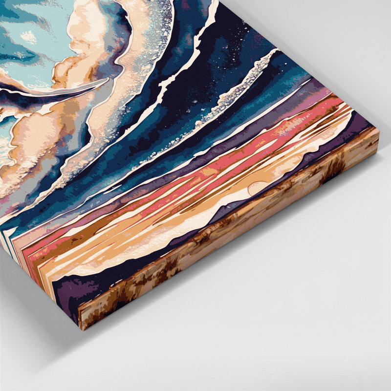 Art mural sur toile beige du sud-ouest, paysages du sud-ouest 134, H 20 po x l 24 po