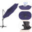 Parasol en porte-à-faux 132 po Rocca-1476940548