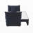 Velvet Sofa w/Sleeper