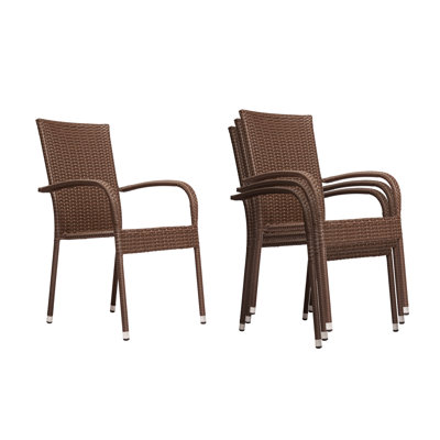Morgan Wicker chairs ,Stacking, No As...