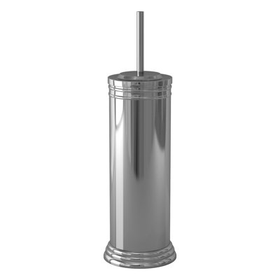 NU Steel Metal Toilet Brush And Holder