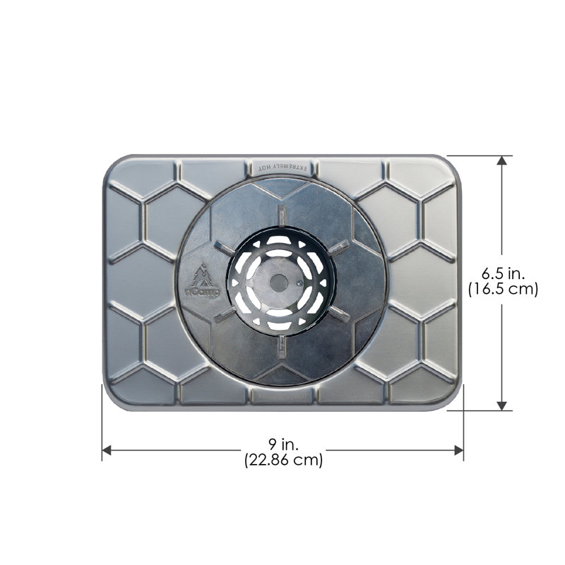 NCamp Single Burner Wood Burning Outdoor Stove