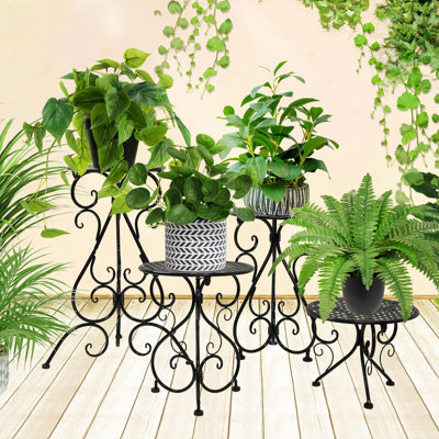 Metal Plant Stand, Heavy Duty Flower Pot Stand