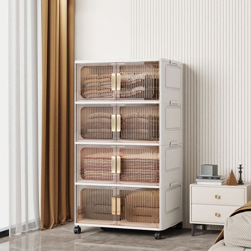 Collapsible Storage Bins With Lids