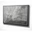 NYC Sketch Map - Reproduction d'art graphique sur toile-20748478