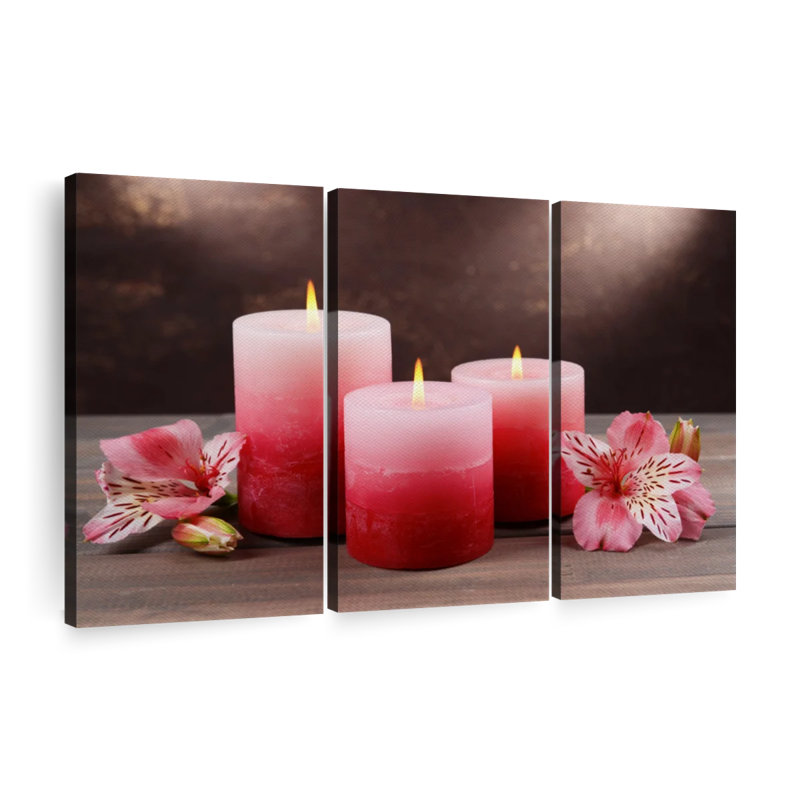 Impression sur toile Spa Spa, H 24 po x l 38 po x P 1,25 po