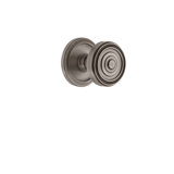 Grandeur Circulaire Rosette Double Dummy with Soleil Door Knob
