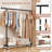 60-Inch Large Capacity Rolling Clothes Rack-1415493631