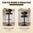 Swivel PU Leather Adjustable Height Bar Stool-17264059