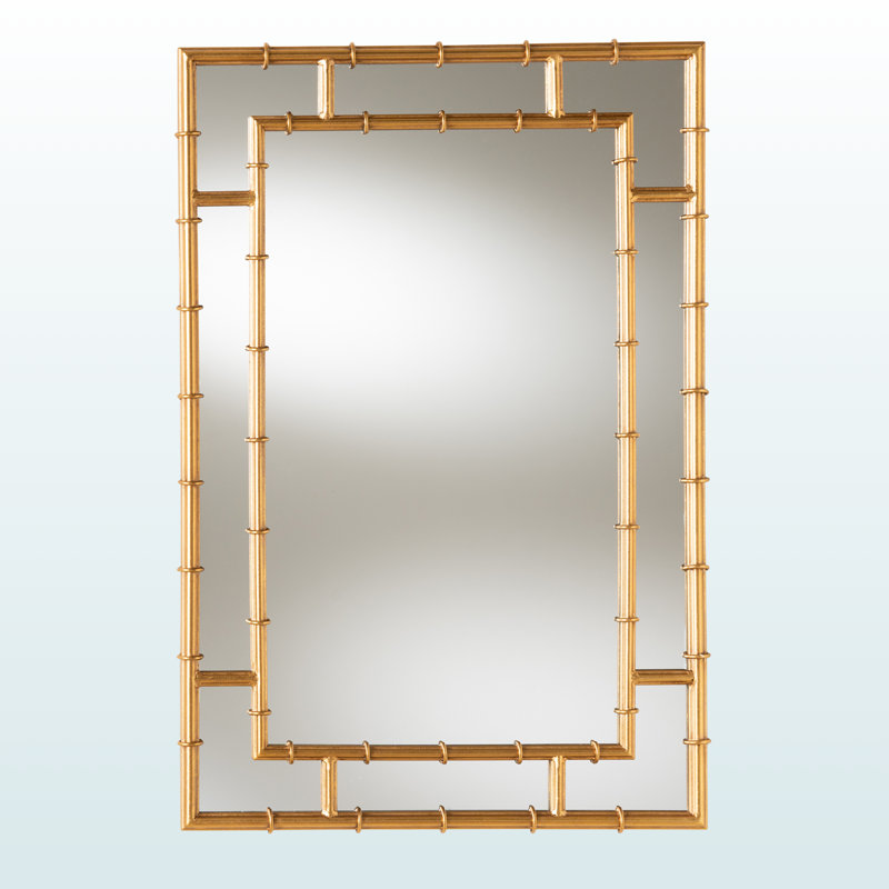 Miroir mural en bambou Sequoia