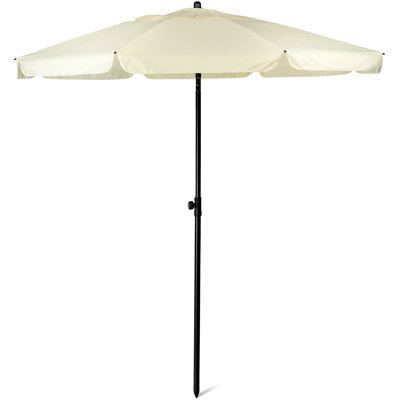 SUNMER 2M Beach Umbrella with Tilt Mechanism