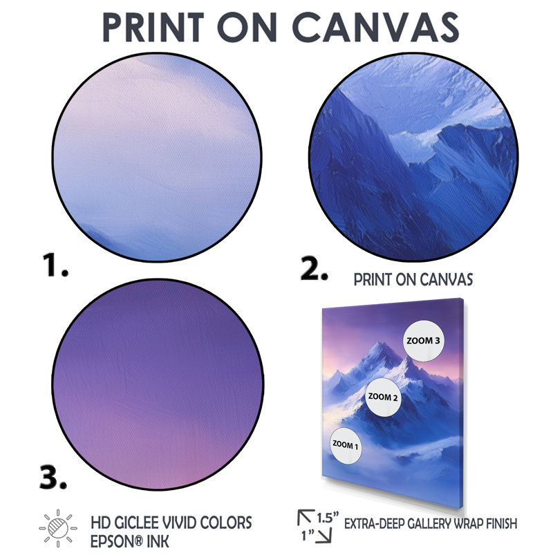 Gocio - paysages, impressions d'art mural, H 32 po x l 16 po, Impression d'un seul cadre photo, Argent argent