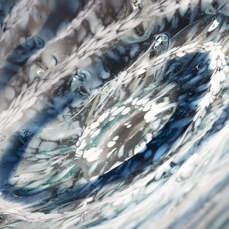 Abyss Glass Decorative Plate