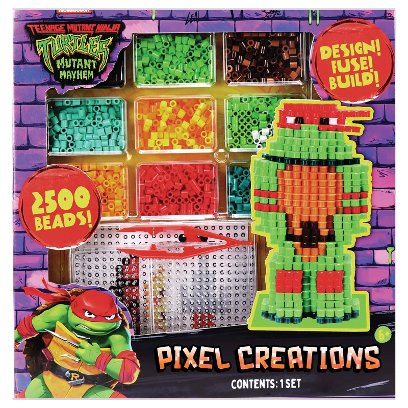 Créations 3D Pixel: TMNT - 2500 perles