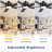 52-inch Large Ceiling Fan with Light Kit and Remote Control, 6 Speeds DC Reversible Motor, 3 Color Lights, Timer-1755820034-1751384480