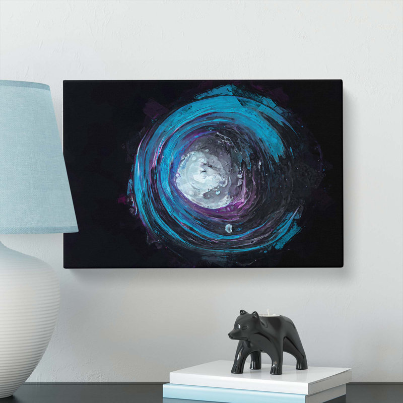 World Of You In Abstract - Wrapped Canvas Painting, 50cm H x 76cm W x 3cm D