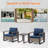 Creal Wicker 2 - Person Patio Conversation Set with Cushions-2114650576