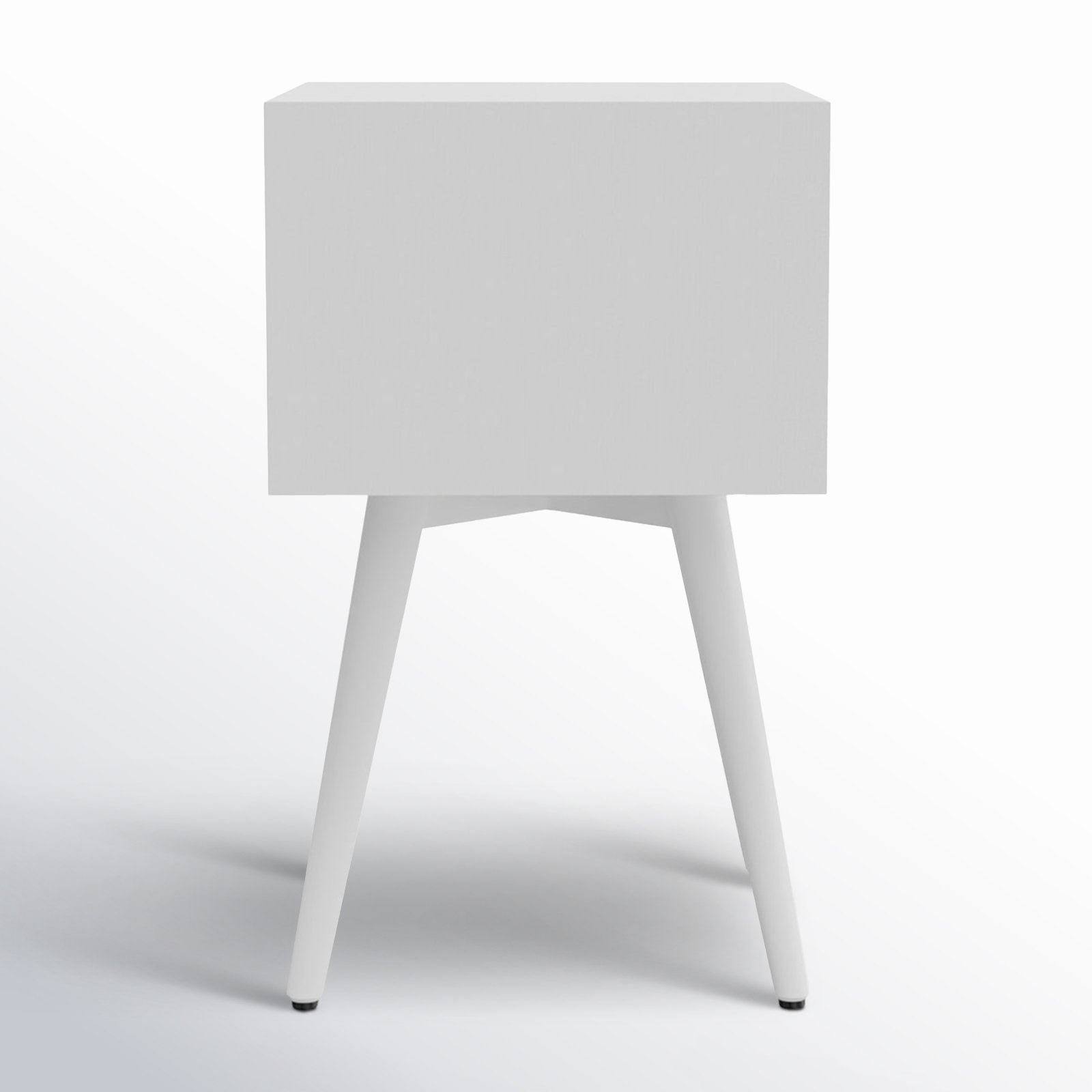 Williams Mahogany Nightstand, White