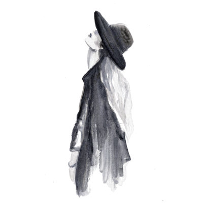 Woman - Painting Print