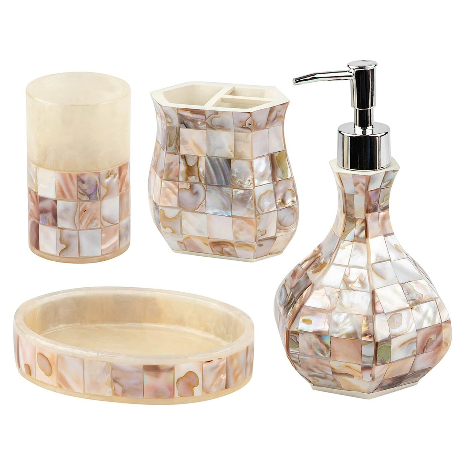 Jasun 5 Piece Bathroom Accessory Set Rosdorf Park