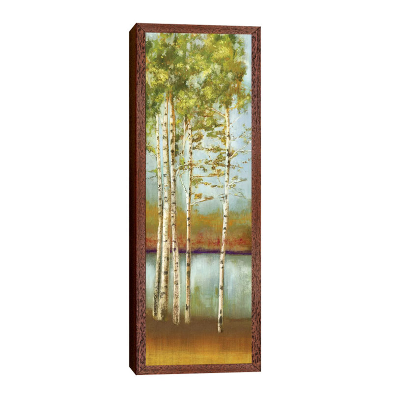 Swaying Along I by Allison Pearce - Print on Canvas, Brown Framed, 182.88 cm H x 60.96 cm W