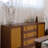 A mid-style all-solid wood  sideboard