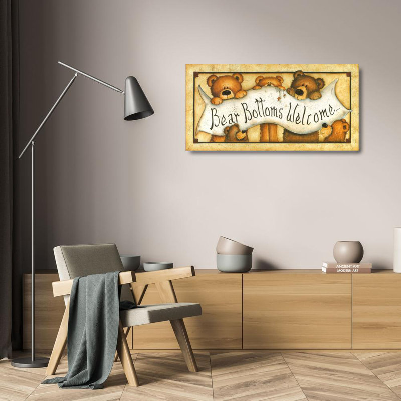 Bas d'ours - Bienvenue, H 12 po x l 24 po