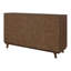 Buffet 2 portes avec rangement Buffet chêne brun