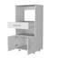 Armoire garde-manger chic pour micro-ondes avec tiroir et espace de rangement organisé