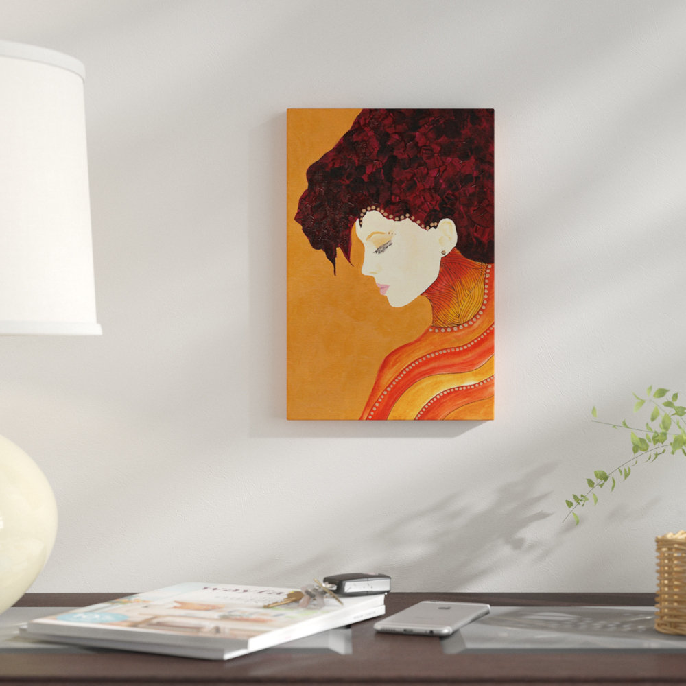 East Urban Home 'Anne' Graphic Art Print on Wrapped Canvas - Wayfair Canada