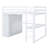 Jamyrah Kids Full Loft Bed with Drawers-552778751