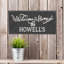 Welcome To Our Home 1-Line Personalized Etched Wall Slate Sign-1259464670-1259533890