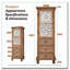 Armoire de rangement rustique en bois avec porte découpée décorative et 3 tiroirs