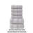 Bath Towels Set of 6 Pieces - Highly Absorbent Towels for Bathroom, 2 Bath Towels, 4 Hand Towels-129059881