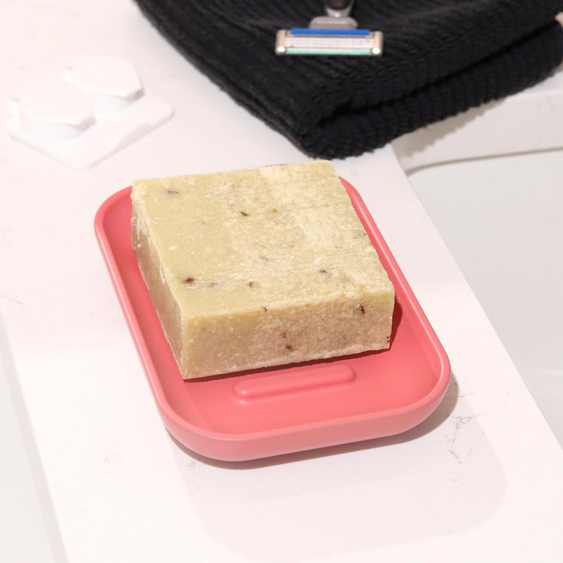 Alabaster Soap Dish, Blush (Pink)