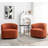 Jalena Upholstered Swivel Barrel Chair-189984894
