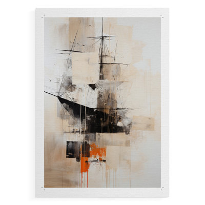 NAUTICAL Series CCCLXXV -Canvas Print Only - NOT FRAMED